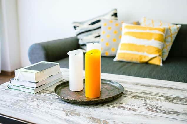Indoor air quality and candles 
