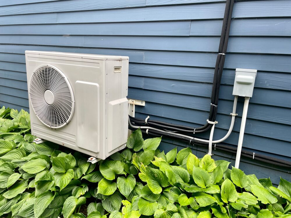 ductless unit outdoors