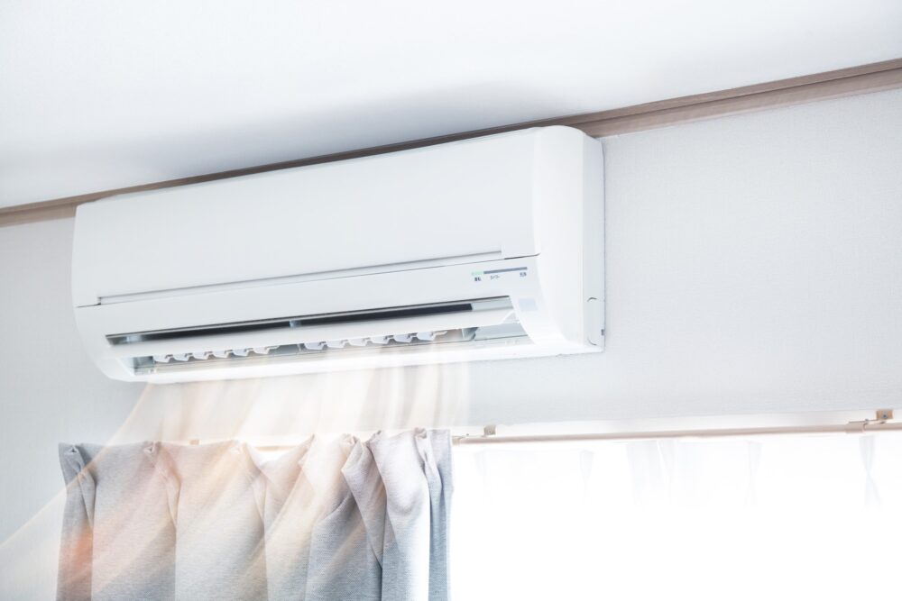 ductless unit indoors